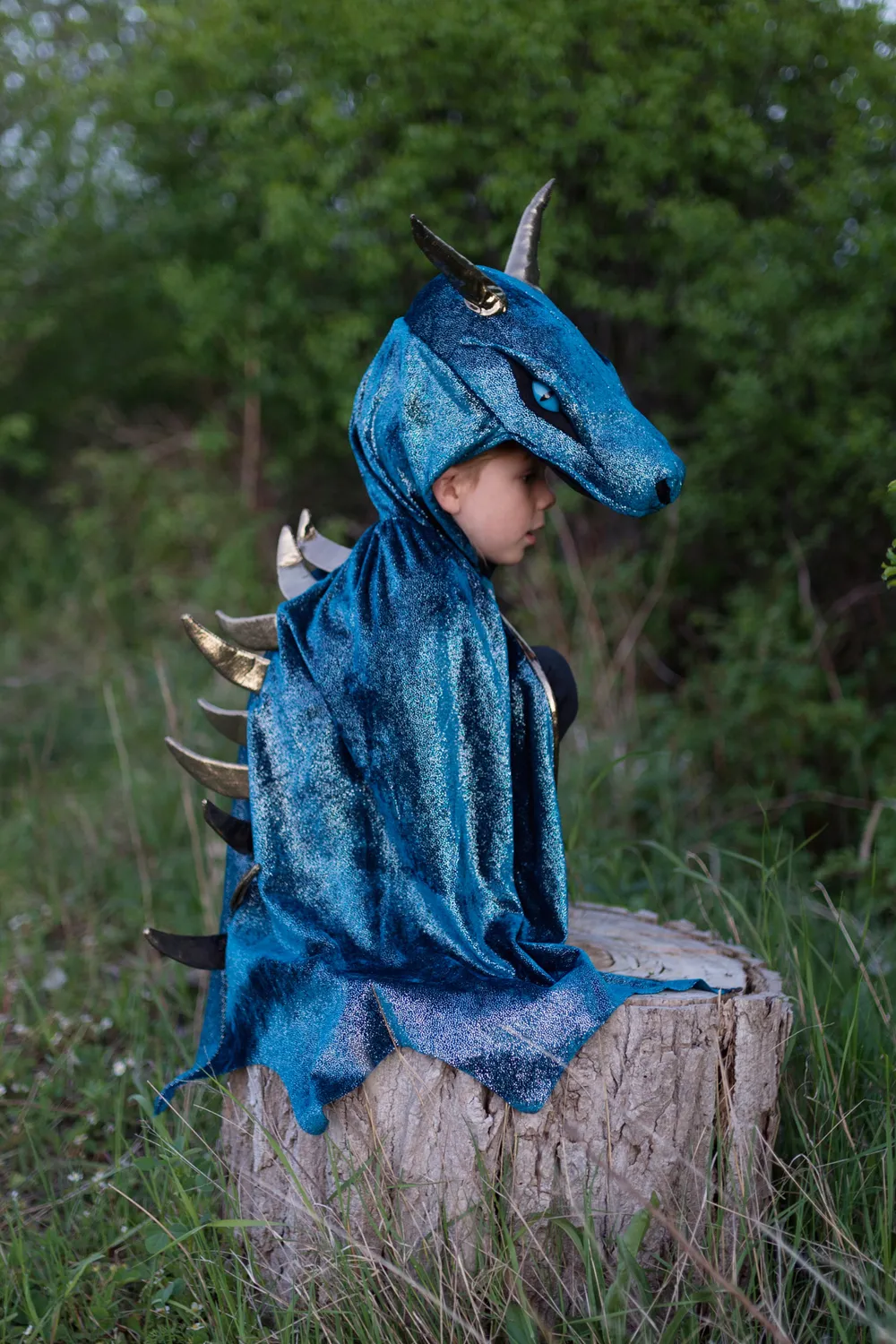 Great Pretenders Starry Night Dragon mantello drago blu