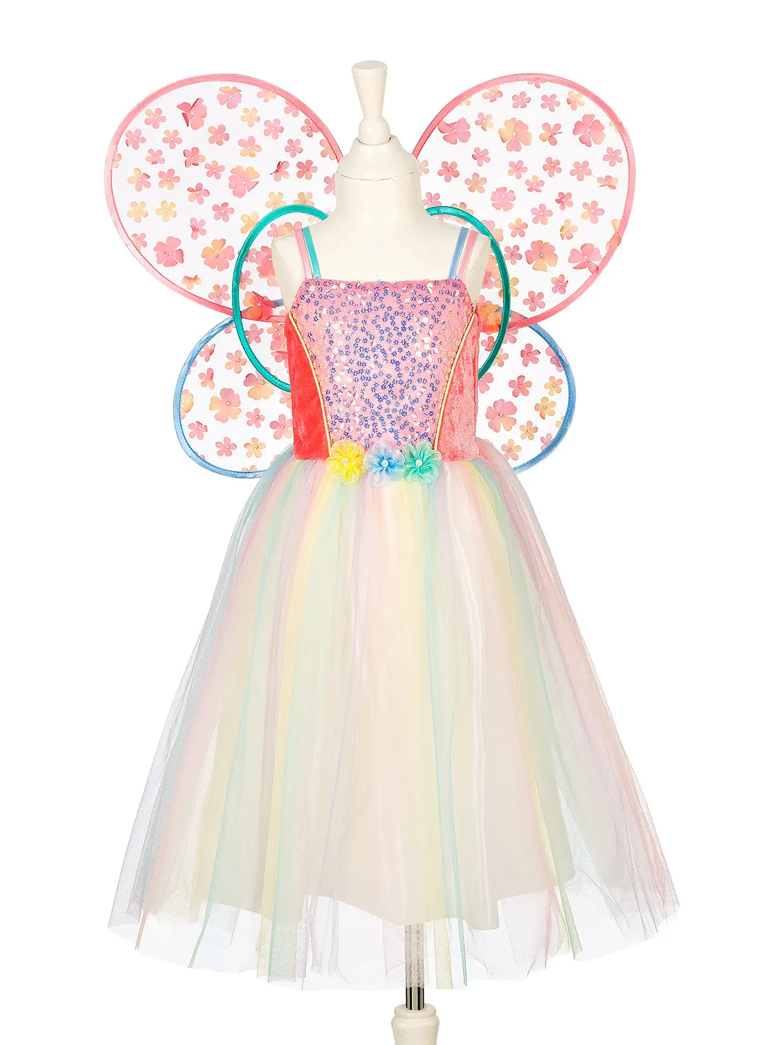 Souza! Flora Fairy Dress with Wings costume con ali