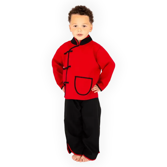 PRETEND TO BEE Tang Suit Costume Cinese Bambino
