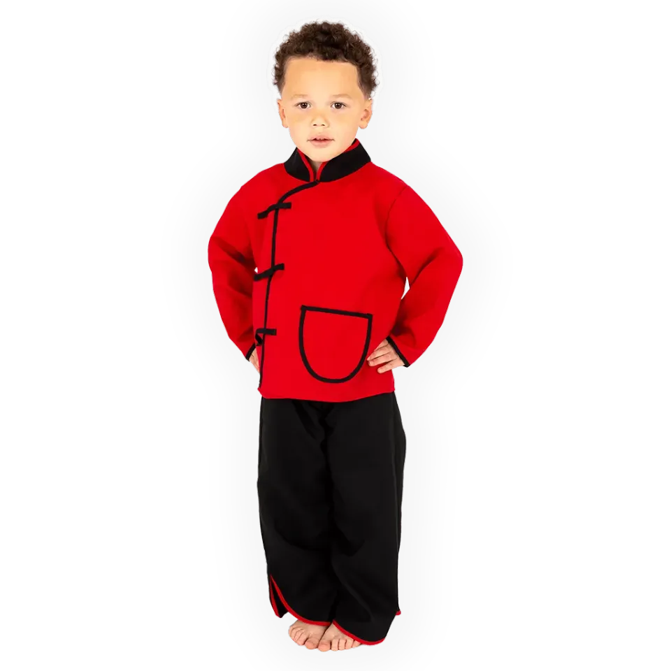 PRETEND TO BEE Tang Suit Costume Cinese Bambino