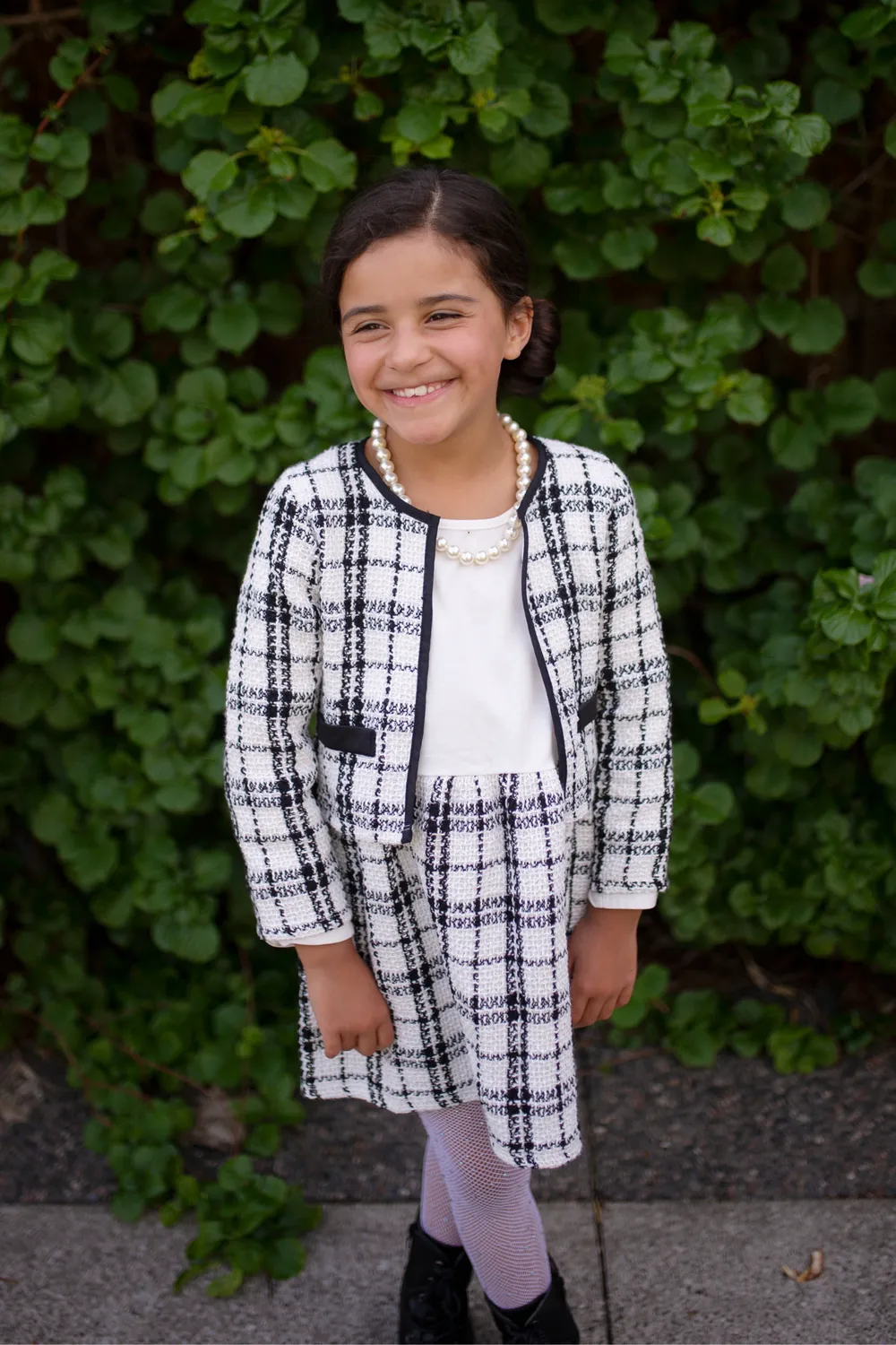 Great Pretenders Coco Fashionista vestito giacca perle bimba