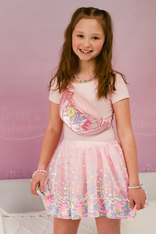 Great Pretenders gonna paillettes bambina