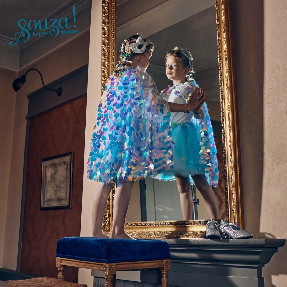 Souza Marguerita scarpe tacco bambina argento