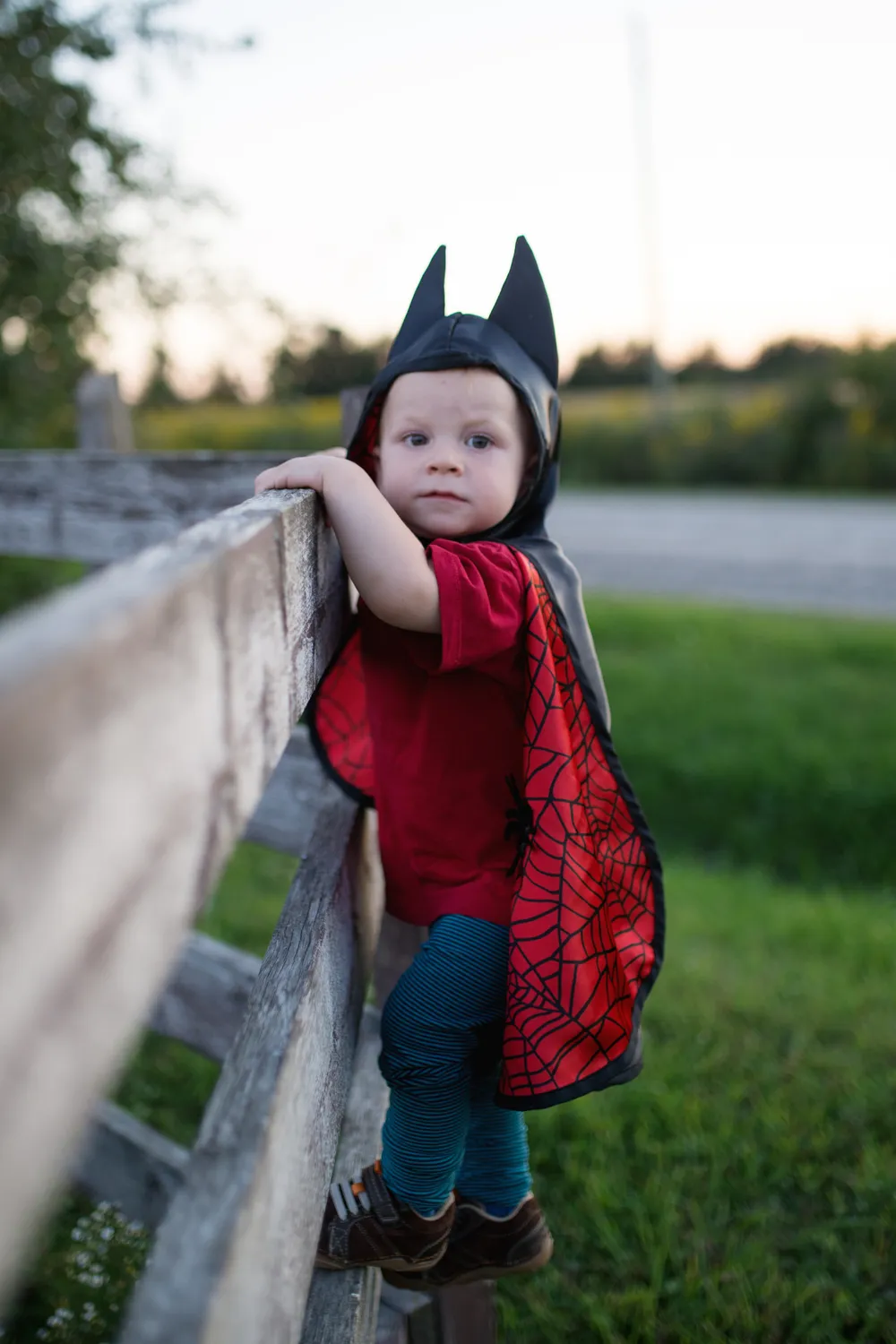 Great Pretenders Spider Bat mantello reversibile bimbo