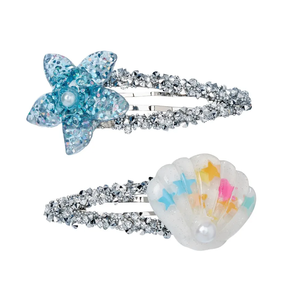 Souza! Sade Shell Silver mollette argento 2 pz