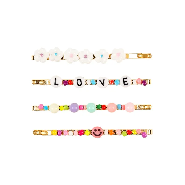 Souza Dorith forcine capelli bimba 4 pz multicolore