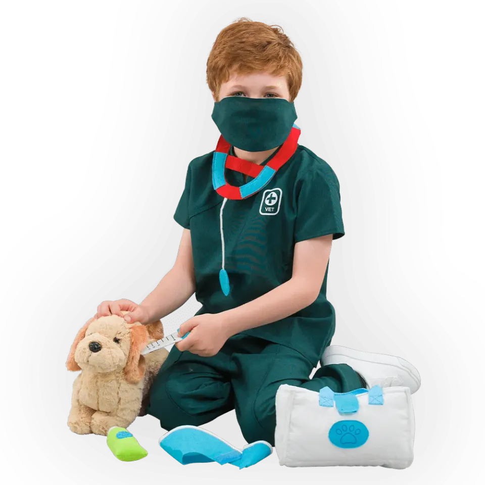 PRETEND TO BEE Vet Collection costume veterinario