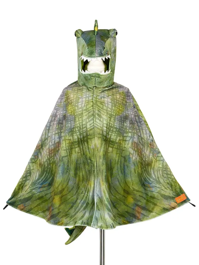 Souza T Rex mantello dinosauro verde 4-7 anni