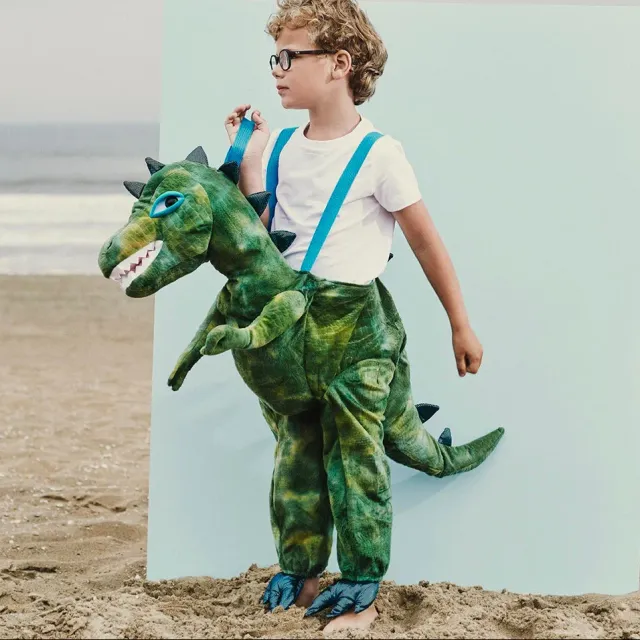 Souza Ride on Tyrannosaurus costume cavalcabile 5-7 anni verde