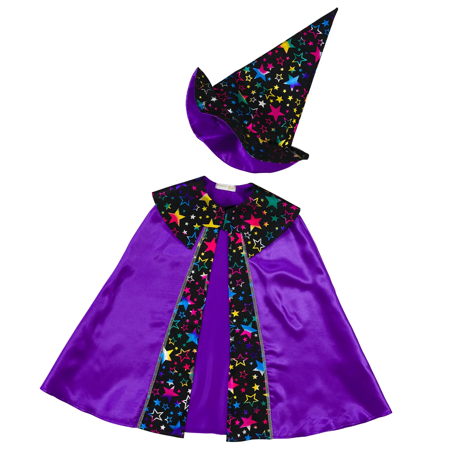 PRETEND TO BEE Wizard Costume Cape mantello mago con cappello