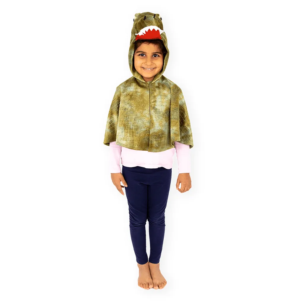 PRETEND TO BEE Crocodile Dress Up Cape mantello coccodrillo