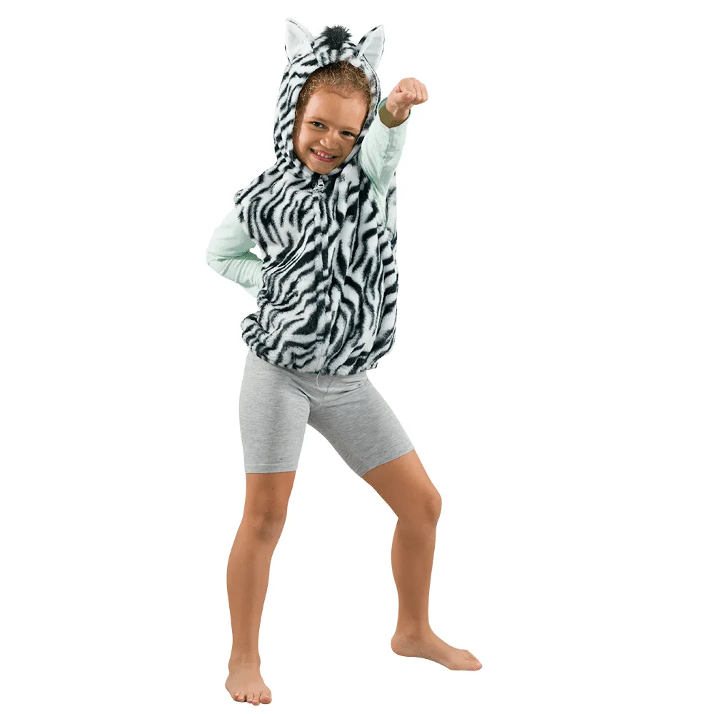 Pretend to Bee Zebra Top costume bambino con cappuccio