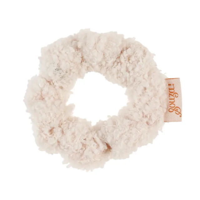 Souza Ambre scrunchie capelli bambina bianco panna