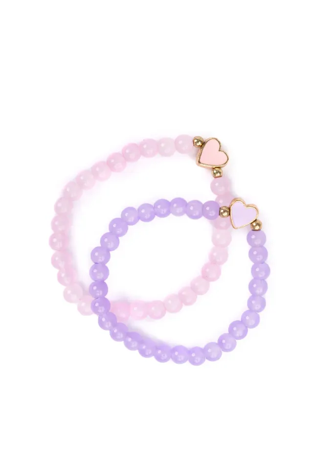 Great Pretenders Boutique Chic duo bracciali bimba cuore