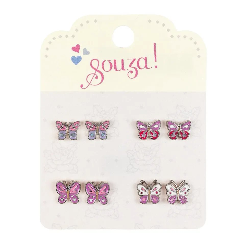 Souza! Butterfly orecchini clip bambina farfalla