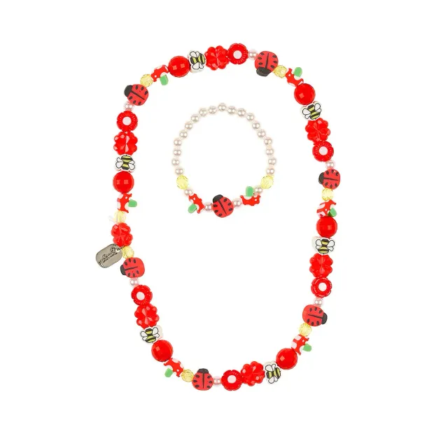 Souza! Ladybird set collana e bracciale coccinella