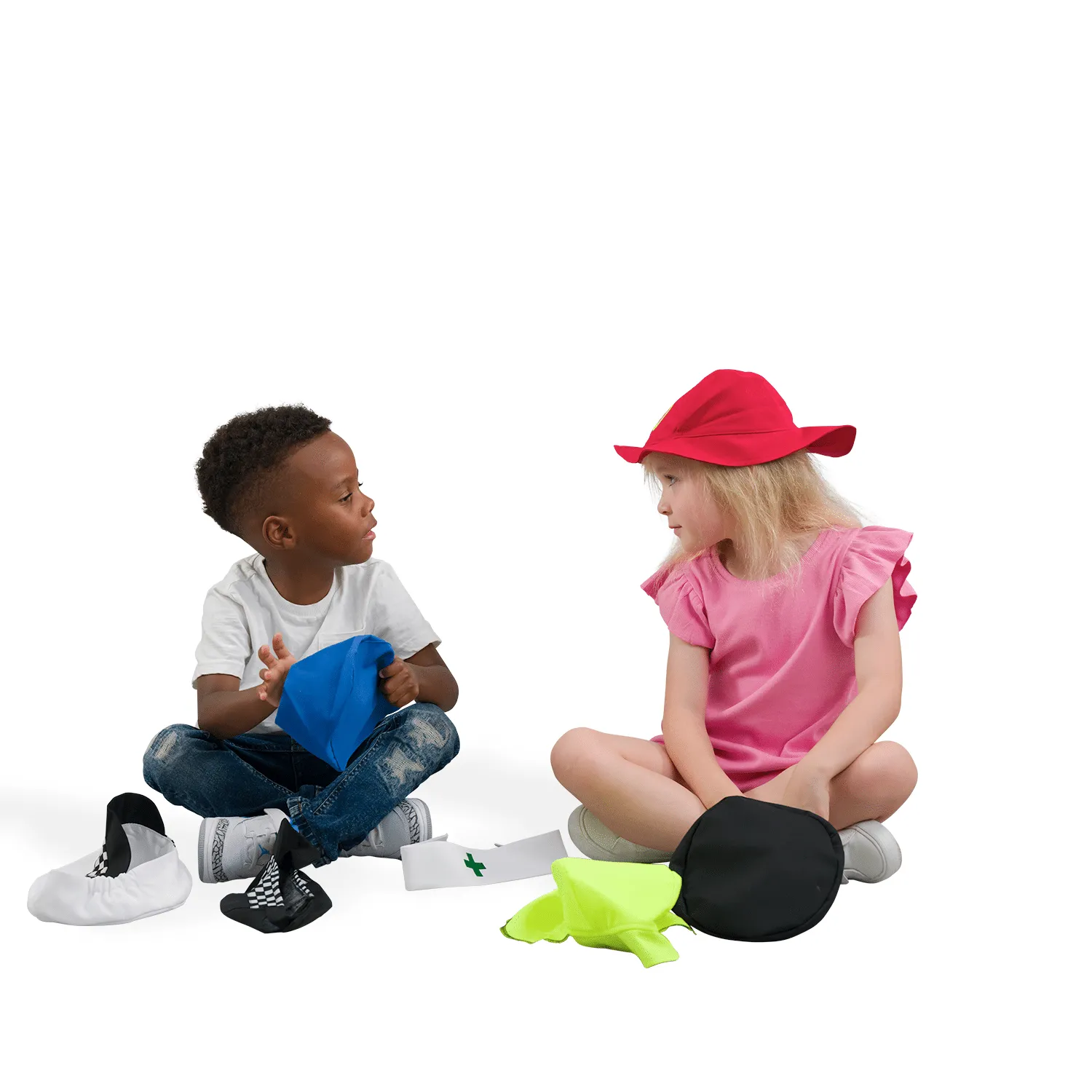Pretend to Bee People Who Help Us set 7 cappelli bambini