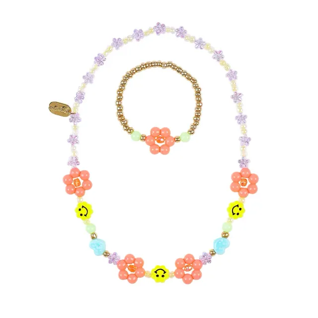 Souza! Nora set collana bracciale fiori smile