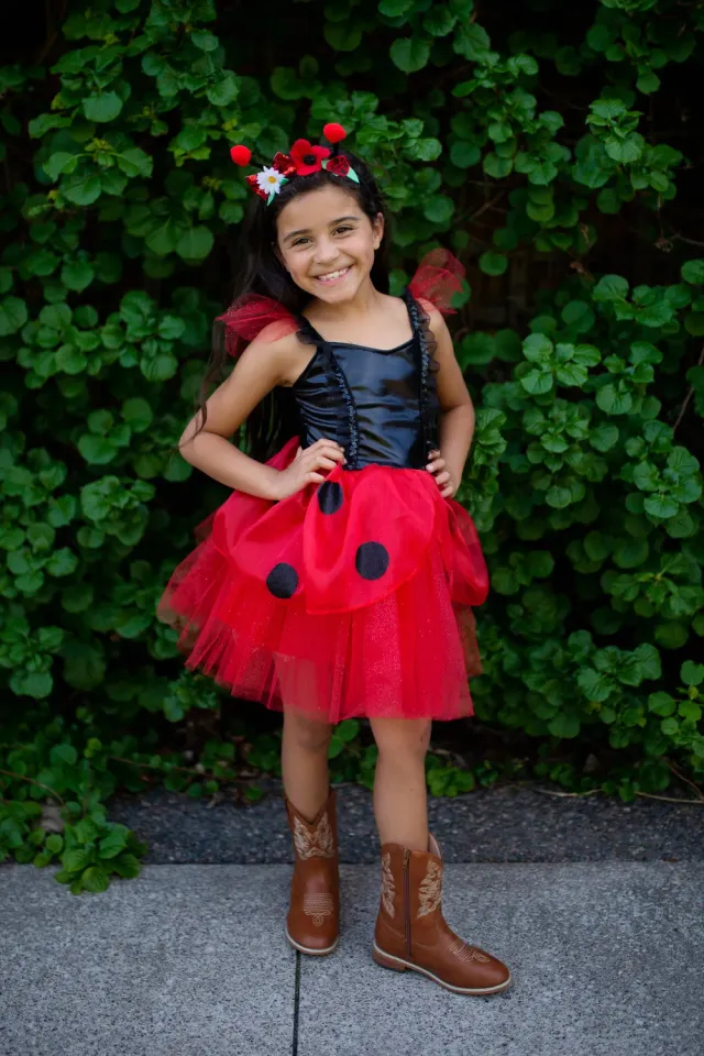 Great Pretenders Ladybug vestito coccinella con cerchietto
