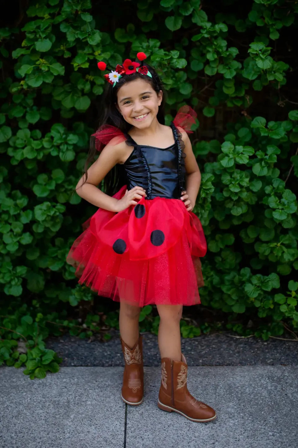 Great Pretenders Ladybug vestito coccinella con cerchietto
