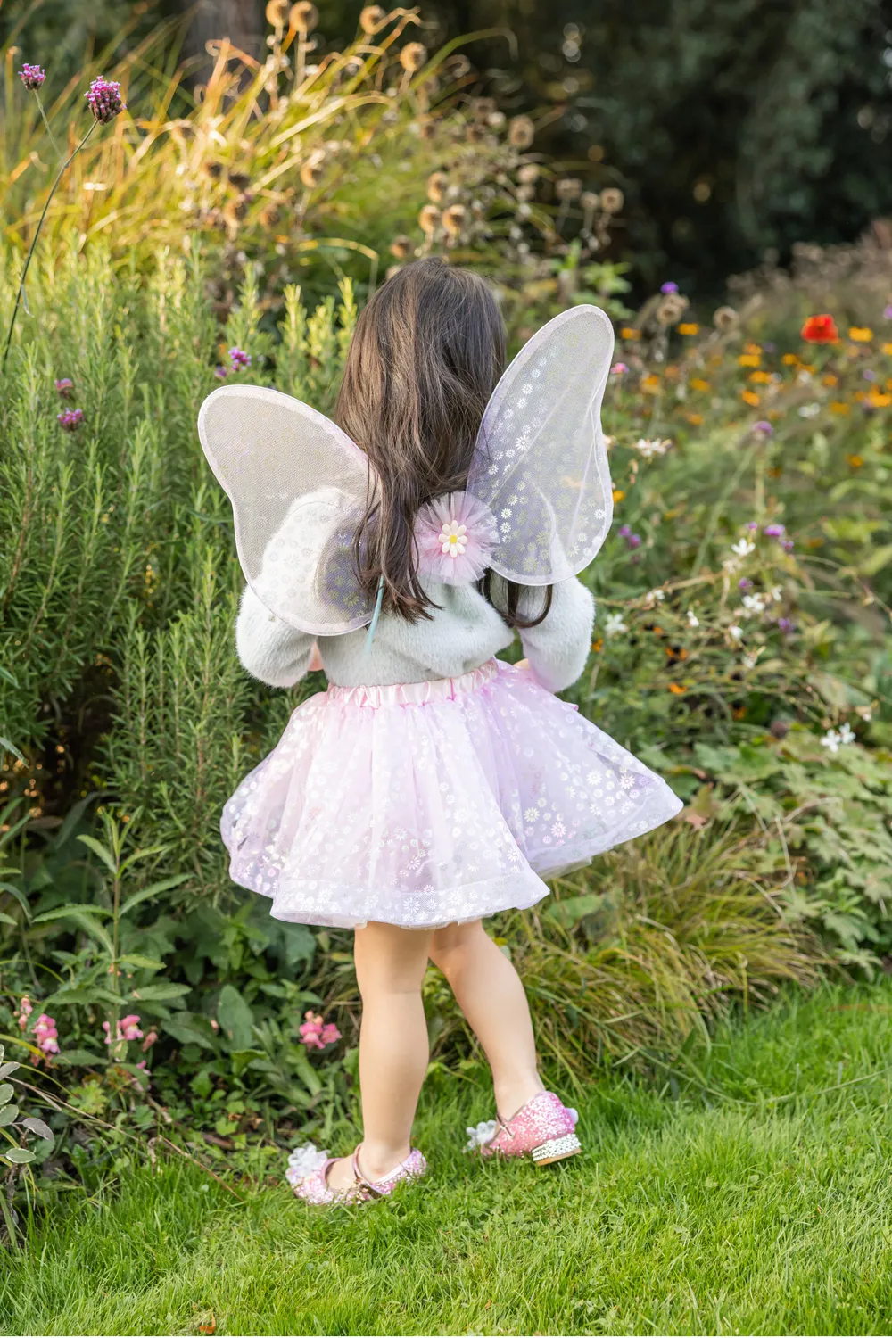 Great Pretenders Crazy for Daisies tutu fata rosa con ali