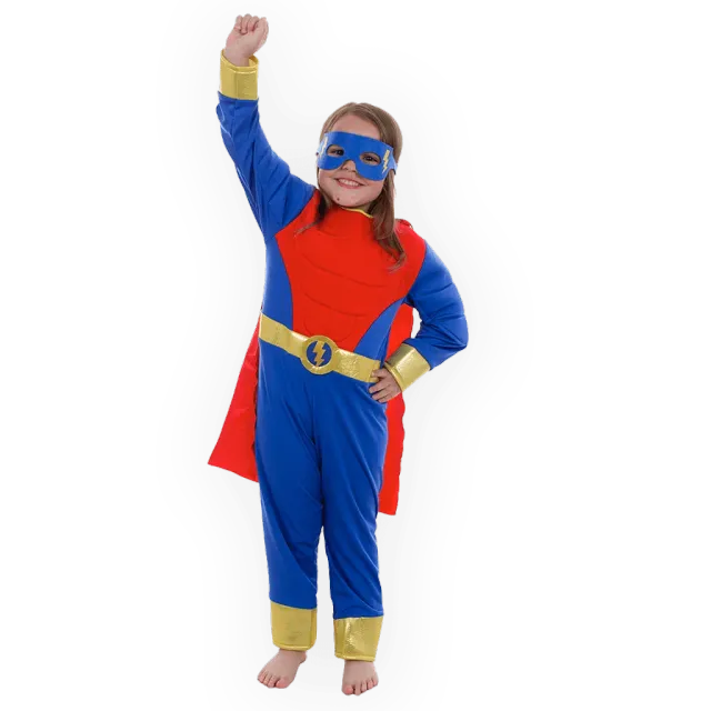 Pretend to Bee Superhero costume supereroe con mantello