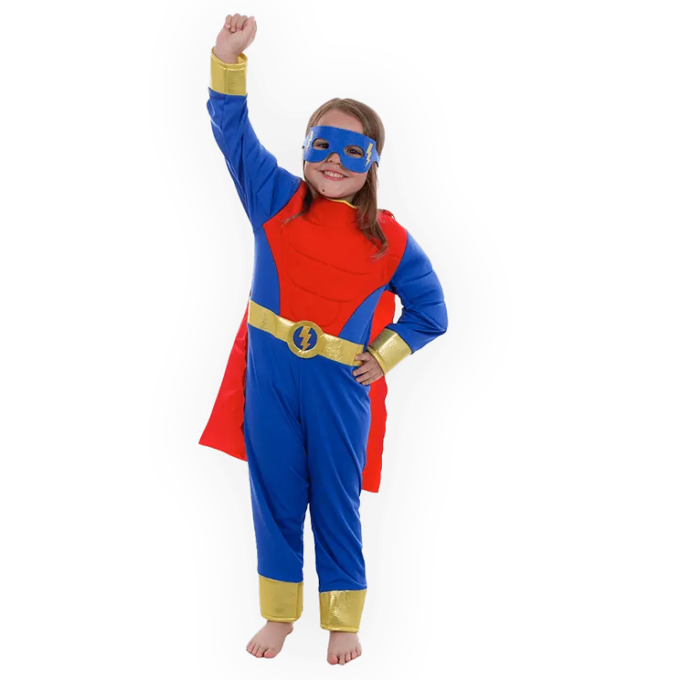Pretend to Bee Superhero costume supereroe con mantello