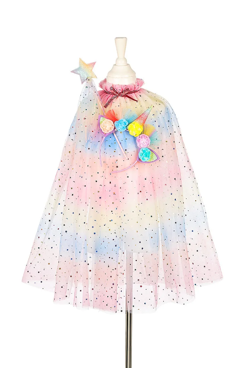 Souza Unicorn mantello travestimento con corona e bacchetta