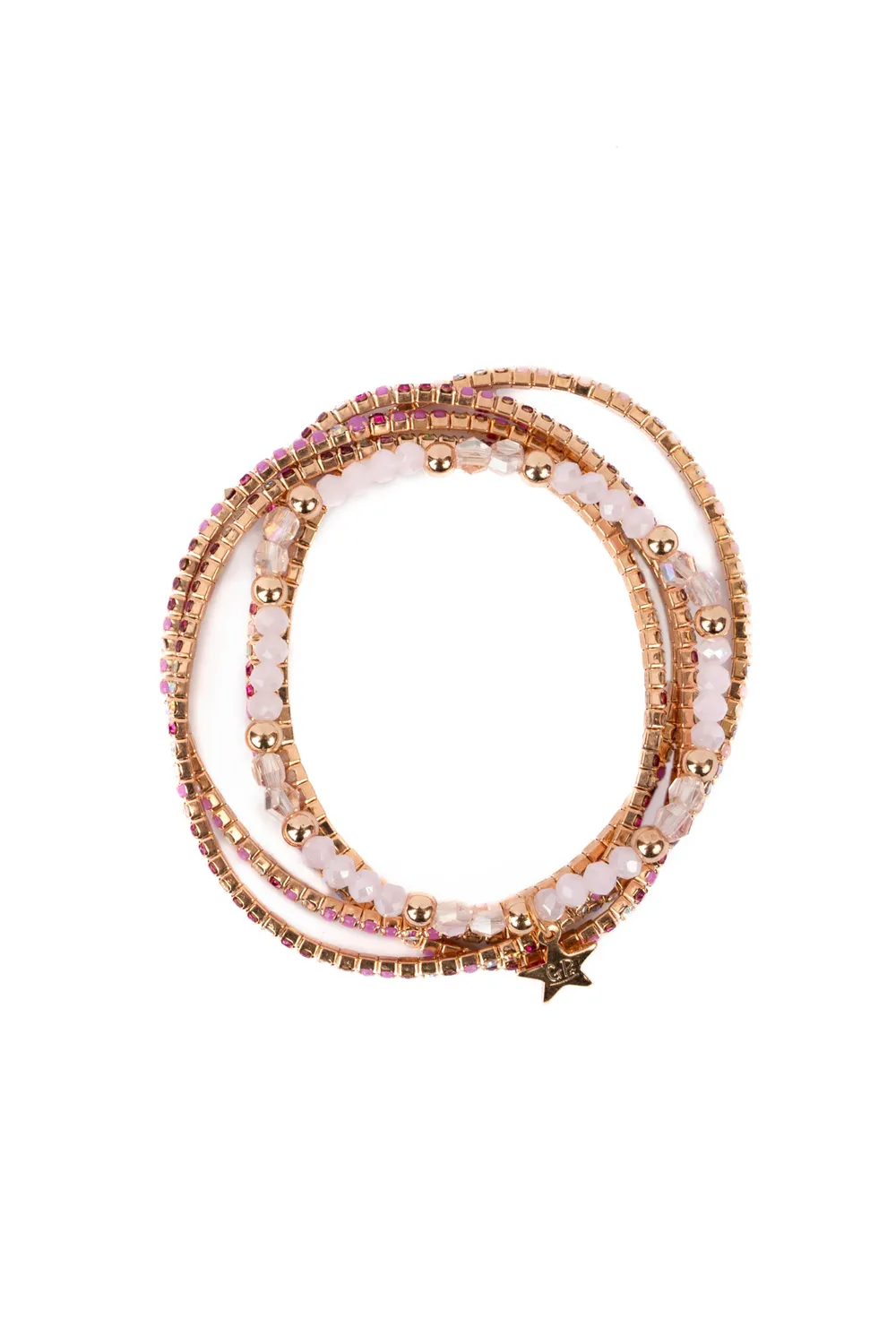 Great Pretenders Boutique Glam Girl braccialetti strass set