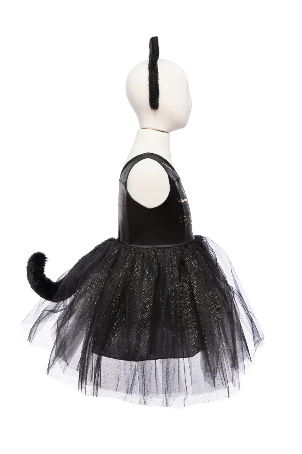 Great Pretenders Black Cat vestito travestimento gatto nero con cerchietto
