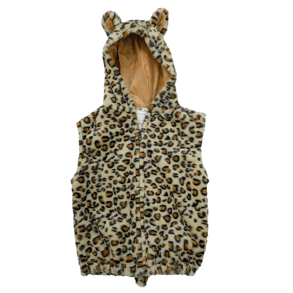 Pretend to Bee costume leopardo bambino felpa 3-7 anni