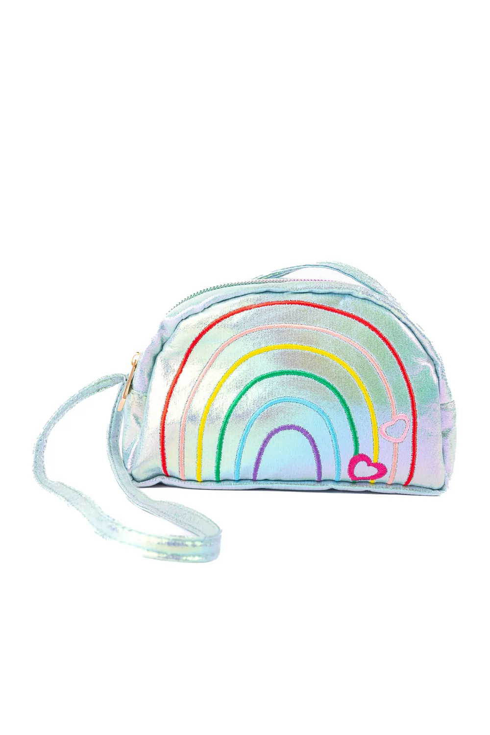 Great Pretenders Magical Rainbow borsetta arcobaleno con zip