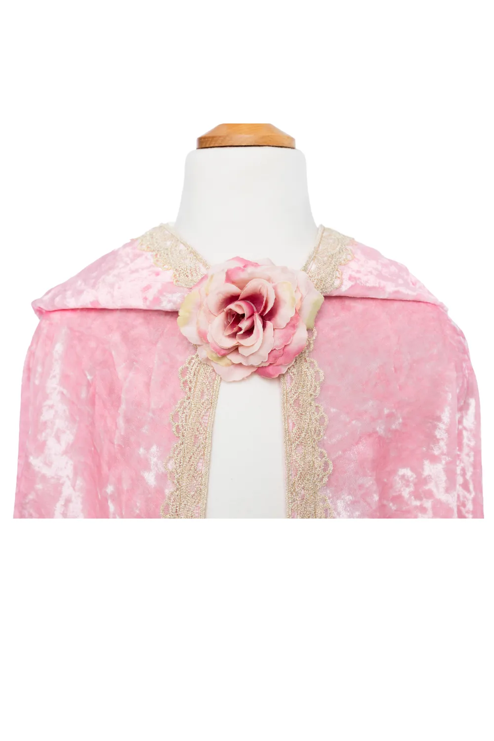 Great Pretenders Deluxe Pink Princess mantello travestimento rosa