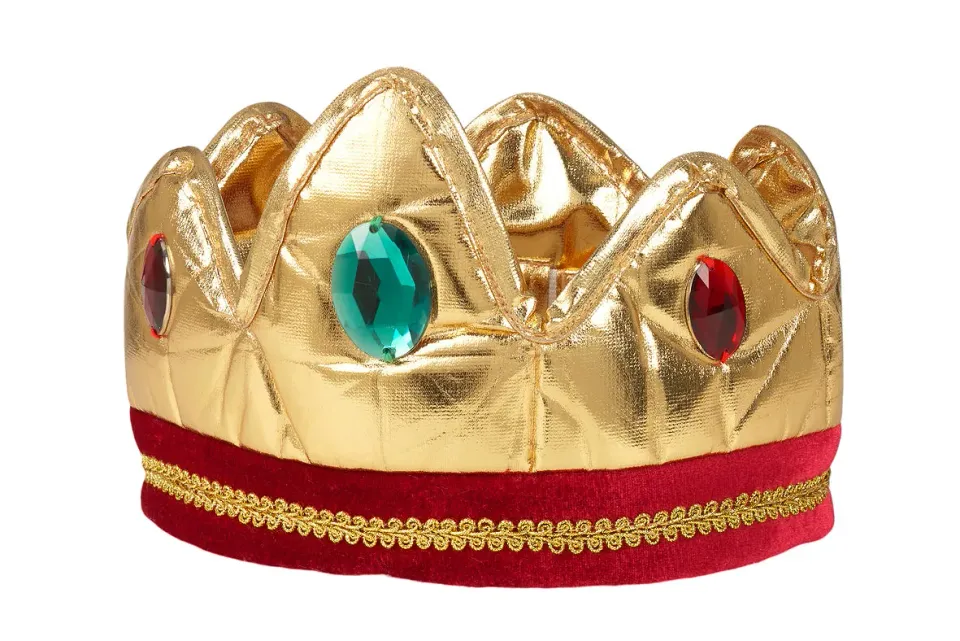 Souza! Louis corona da re bambino 4-8 anni rossa