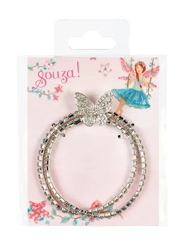 Souza! Melany bracciale farfalla argento 15 cm