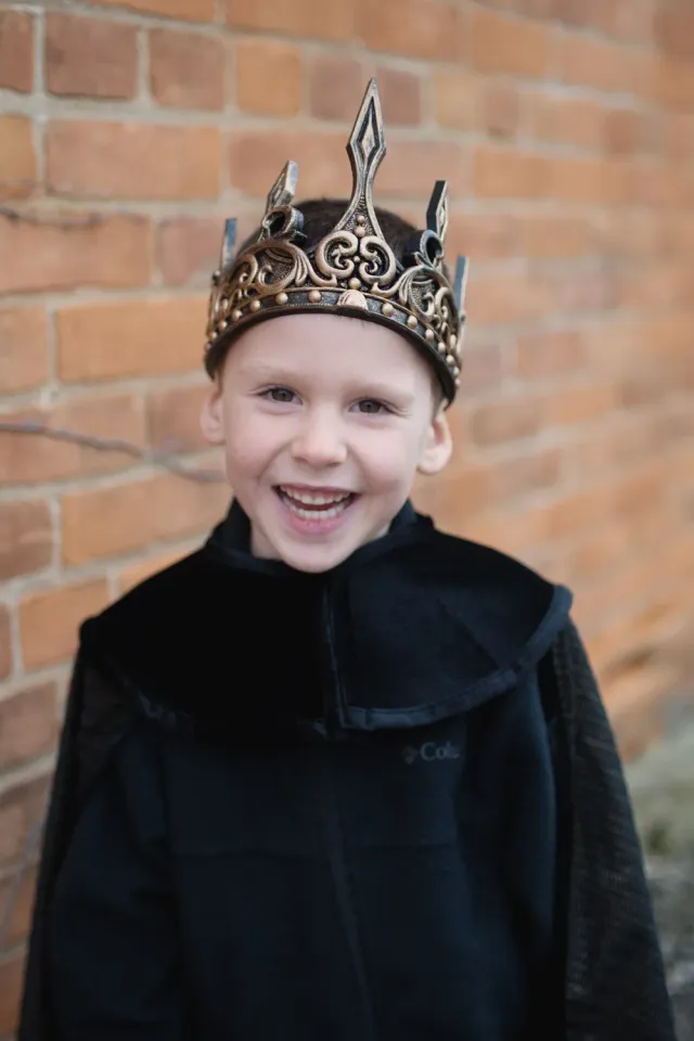 Great Pretenders Medieval Crown corona bambino oro con velcro