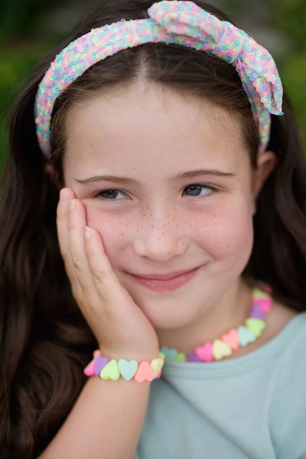 Great Pretenders Sweet Tart set collana bracciale cuori