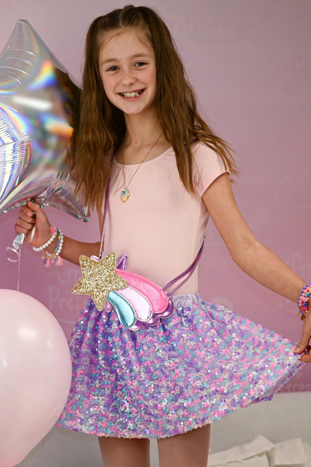 Great Pretenders gonna paillettes bambina