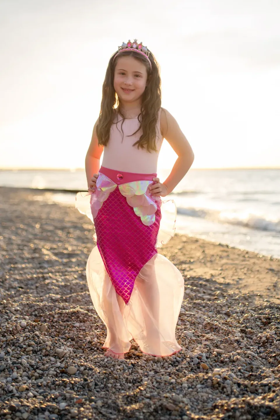 Great Pretenders Mermaid Glimmer costume sirena 2 pezzi