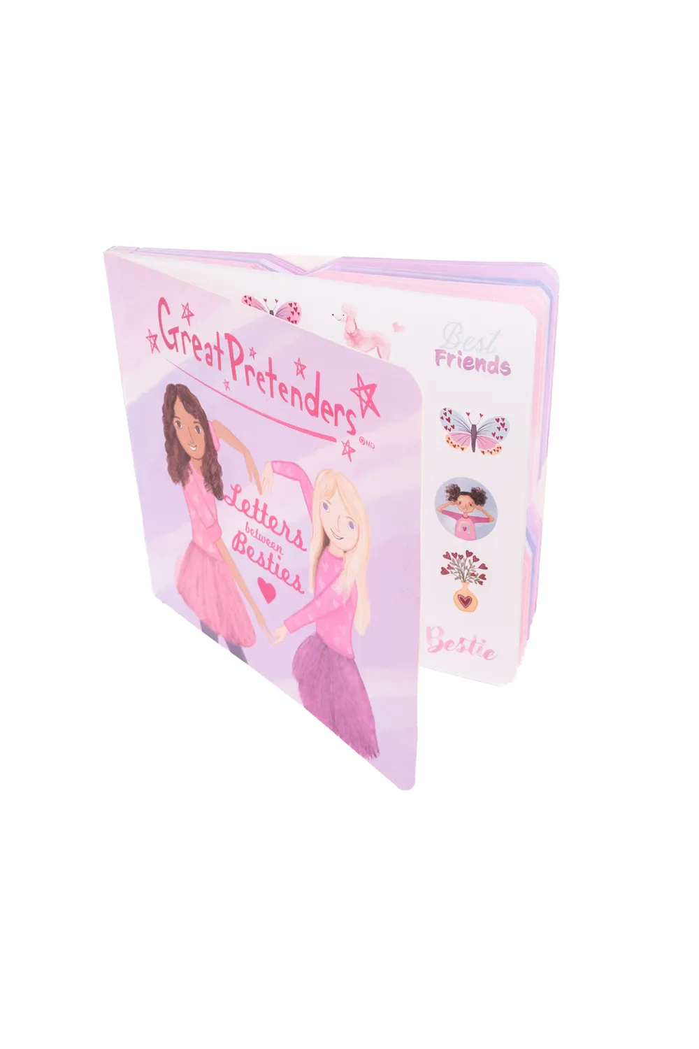 Great Pretenders Besties set lettere cancelleria viola