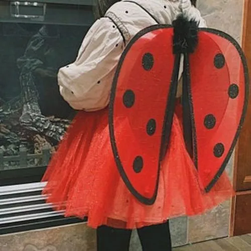 Great Pretenders Glitter Ladybug costume coccinella 3 pezzi