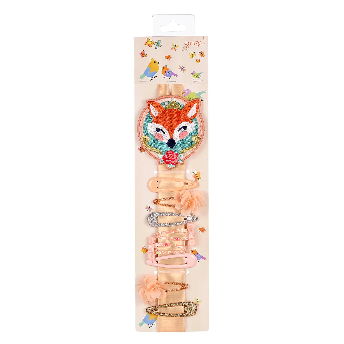 Souza! Resi Fox set mollette capelli volpe 8 pz