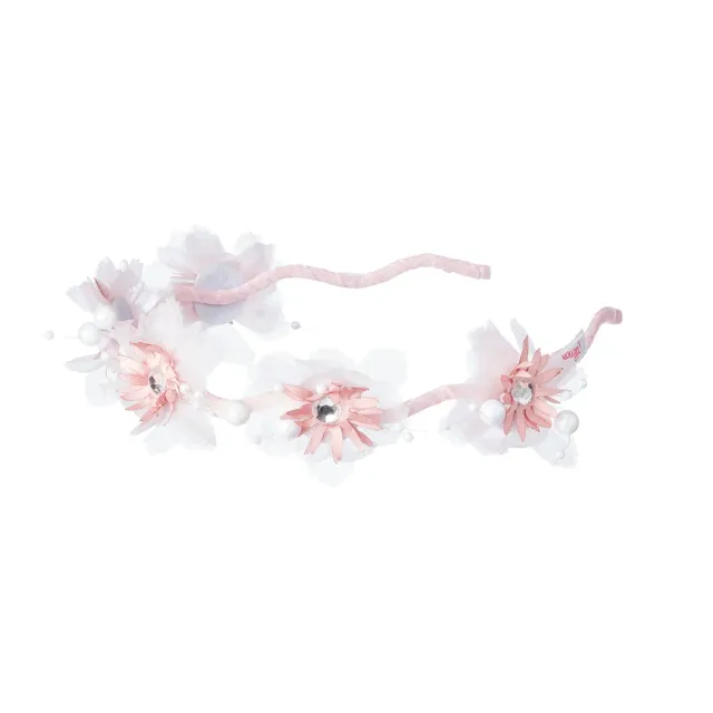 Souza! Rosan Flower tiara rosa con fiori
