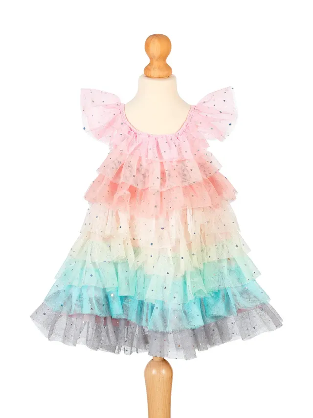 Souza! Fenne vestito principessa multicolore 3-4 anni