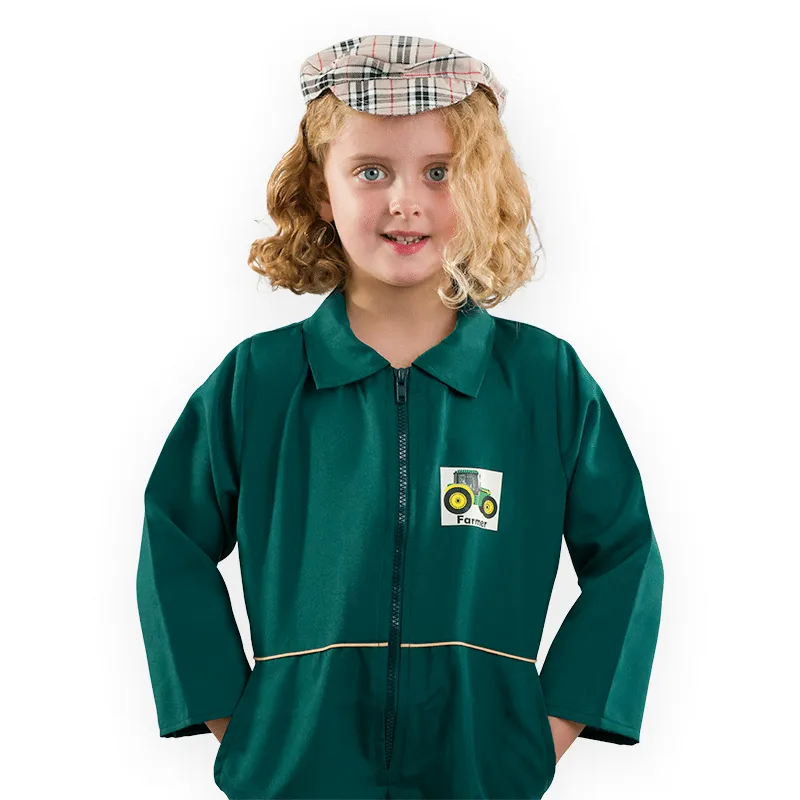 Pretend to Bee Farmer costume contadino bambino con cappello