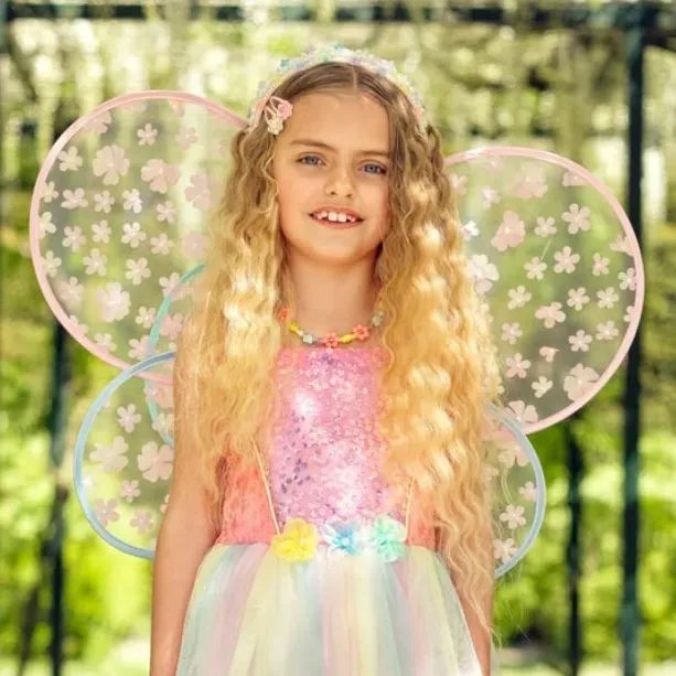 Souza! Flora Fairy Dress with Wings costume con ali