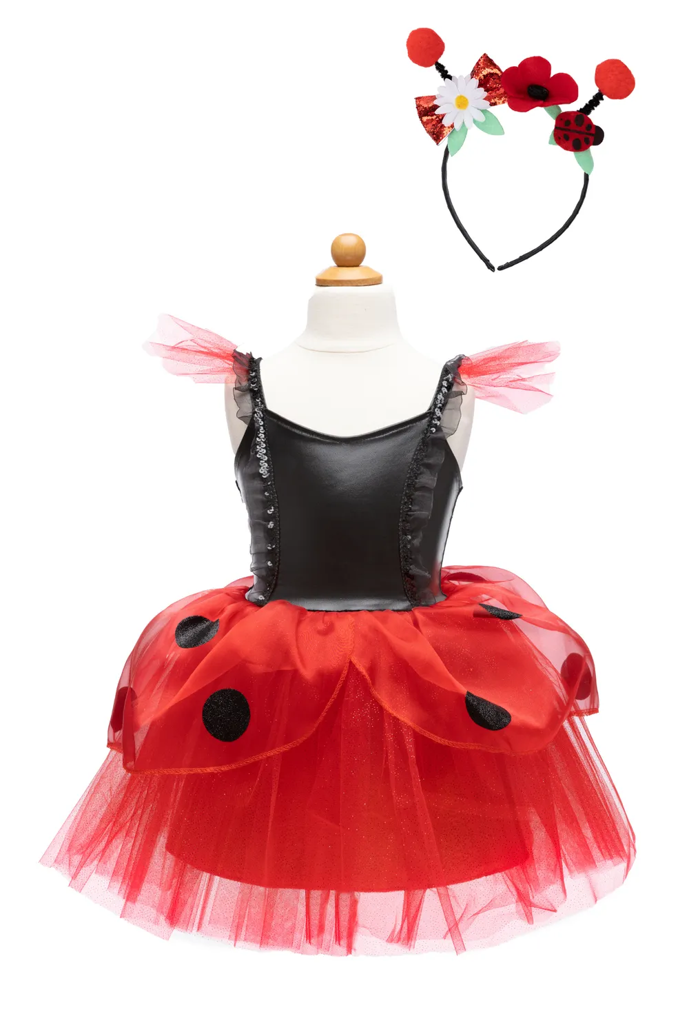 Great Pretenders Ladybug vestito coccinella con cerchietto