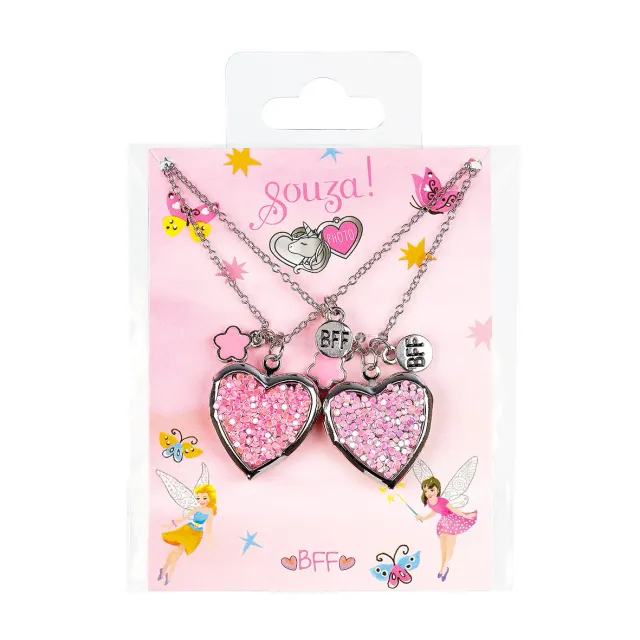 Souza! BFF Heart set gioielli cuore rosa bambina