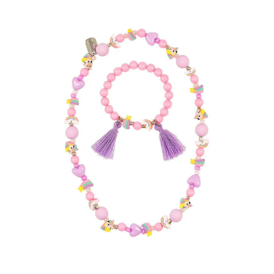 Souza! Necklace + bracelet Unicorn set collana e bracciale