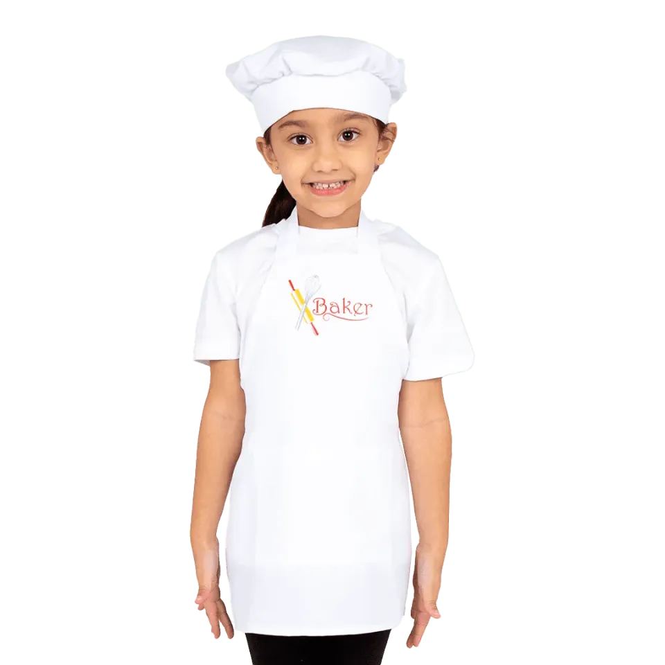 Pretend to Bee Baker's Apron set travestimento pasticcere